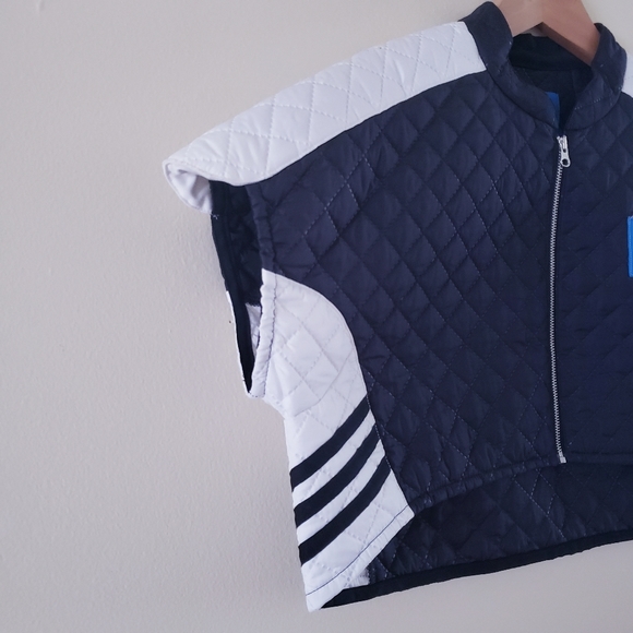 🏷Adidas X Rita Ora NWOT Cosmic Collection Space Shifter Activewear Top - M - Picture 5 of 9